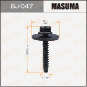 Саморез MASUMA  уп. 10шт