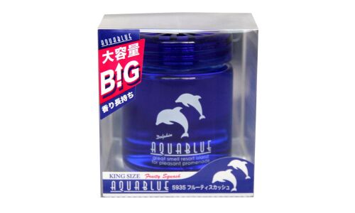 Ароматизатор DIAX KING SIZE AQUABLUE Fruity Squash, гелевый, на торпедо, баночка 115мл