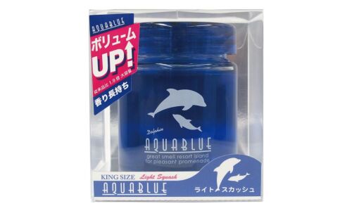 Ароматизатор на торпедо DIAX King Size Aquablue Light Squash (Свежесть), гелевый, баночка 115мл, арт. DIAX-B-36