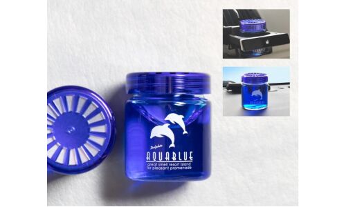 Ароматизатор на торпедо DIAX King Size Aquablue Light Squash (Свежесть), гелевый, баночка 115мл, арт. DIAX-B-36