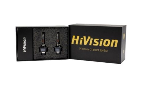 Лампа ксеноновая HiVision Premium D2R (P32d-3), 85В, 35Вт, 5000К, комплект 2 шт