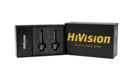 Лампа ксеноновая HiVision Premium D2S (P32d-2), 85В, 35Вт, 5000К, комплект 2 шт