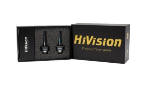 Лампа ксеноновая HiVision Premium D4S (P32d-5), 42В, 35Вт, 5000К, комплект 2 шт