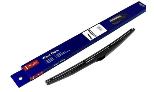 Щетка стеклоочистителя Denso 425мм (17") гибридная, всесезонная, с графитовым напылением, со спойлером, для леворульных авто, крепление J-Hook, 1 шт, арт. DUR-043L