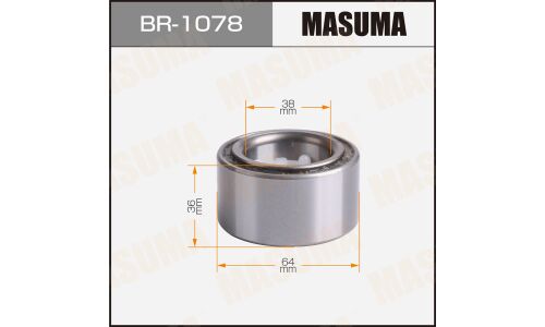 Подшипник ступичный MASUMA, TOYOTA COROLLA / AE104 rear