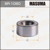 Подшипник ступичный MASUMA, MITSUBISHI LANCER / CS2A front