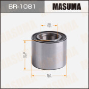 Подшипник ступичный MASUMA, NISSAN MOCO / MG33S rear