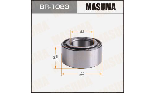 Подшипник ступичный MASUMA, SUZUKI SWIFT / ZC11S front
