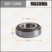 Подшипник ступичный MASUMA, MAZDA BONGO BRAWNY / SDEAT front