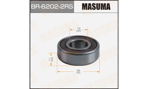 Подшипник шариковый MASUMA, 15x35x11