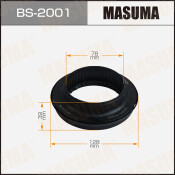 Подшипник амортизационной опоры Masuma, передний, для Nissan X-Trail, арт. BS-2001