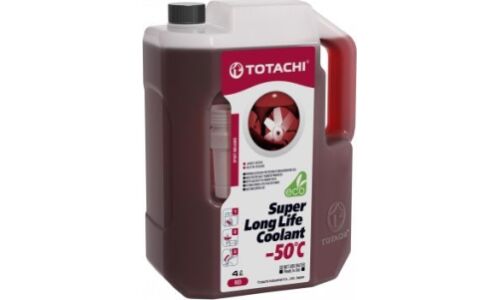 Антифриз Totachi Super Long Life Coolant Red, SLLC, красный, -50°C, 4л, арт. 41904