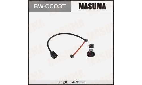 Датчики износа тормозных колодок MASUMA VOLKSWAGEN TOUAREG 04-10 front