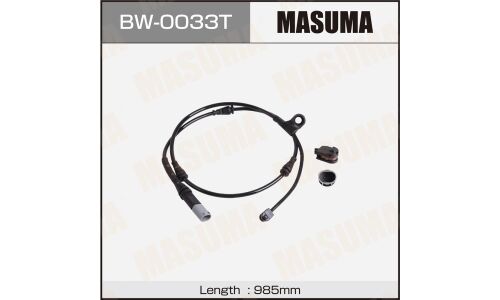 Датчики износа тормозных колодок MASUMA BMW X5 (E70) 06-10 front