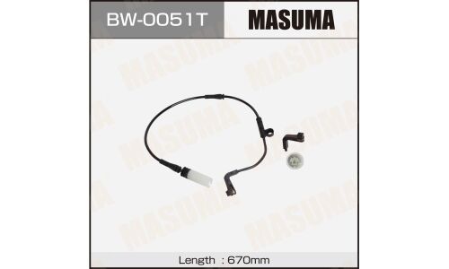Датчики износа тормозных колодок MASUMA BMW 5-SERIES (E60) 04-09 front