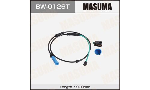 Датчики износа тормозных колодок MASUMA BMW 5-SERIES (G30) 15- front