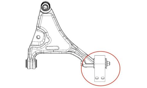 Сайлентблок CTR, арт. GV0449 (CVT-14)