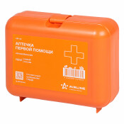 Аптечка автомобильная Airline в пластиковом футляре, соответствует требованиям ГИБДД, арт. AM-02 Аптечка автомобильная Airline в пластиковом футляре, соответствует требованиям ГИБДД, арт. AM-02