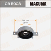 Подшипник подвесной MASUMA, BMW 5-SERIES (F10) 12-16