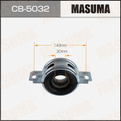 Подшипник подвесной MASUMA, TOYOTA TOWNACE NOAH / SR50G, CR50G