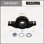 Подшипник подвесной MASUMA, TOYOTA NOAH, VOXY / AZR65, ZRR75