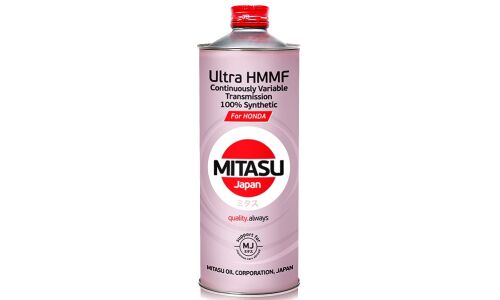 Масло трансмиссионное Mitasu Multi Matic Fluid (CVT Ultra HMMF), синтетическое, для вариаторов Honda, 1л, арт. MJ-317/1