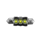 Лампа светодиодная HiVision Alpha Festoon, C5W (SV8.5, T10x35), 12В, 1.2Вт (соответствует 5Вт), 6000К, 1 шт