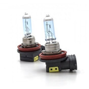 Лампа галогенная PIAA Hyper Arros H8 (PGJ19-1, T11), 12В, 35Вт, 3900К, комплект 2 шт