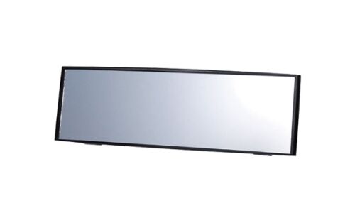 Зеркало салонное Carmate Convex Mirror, прямоугольное, панорамное, 75x240мм, чёрное, арт. M1