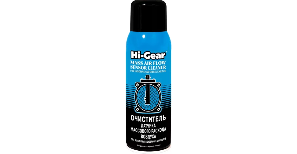 Очиститель датчика массового расхода воздуха HiGear Mass Air Flow