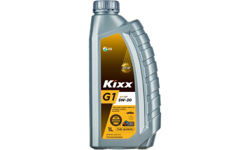 Масло моторное Kixx G1 5w30, синтетическое, API SP RC, ILSAC GF-6A, для бензинового двигателя, 1л, арт. L2101AL1E1