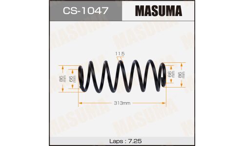 Пружина подвески Masuma, задняя, арт. CS-1047