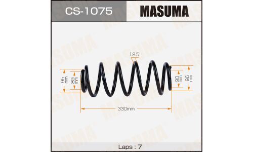 Пружина подвески Masuma, задняя, арт. CS-1075