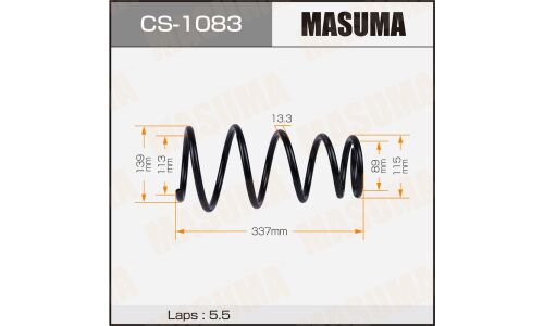 Пружина подвески Masuma, задняя, арт. CS-1083