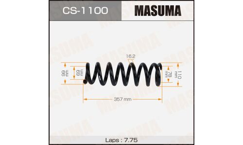 Пружина подвески MASUMA front TOYOTA LAND CRUISER PRADO / TRJ150W
