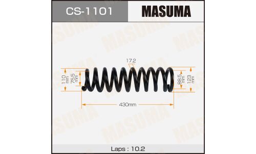 Пружина подвески MASUMA front TOYOTA LAND CRUISER / UZJ200W