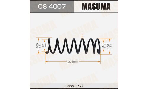 Пружина подвески MASUMA rear MAZDA 3 / BK