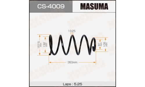 Пружина подвески MASUMA front MAZDA 3 / BL