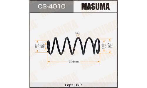 Пружина подвески MASUMA rear MAZDA 6 / GG