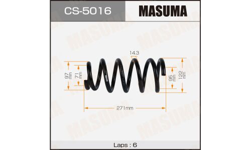 Пружина подвески MASUMA rear HONDA CR-V / RD5