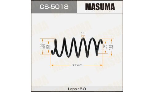 Пружина подвески MASUMA front HONDA CR-V / RE5