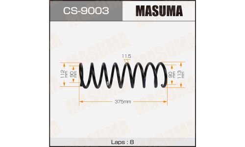 Пружина подвески MASUMA rear FORD FOCUS 3 10-