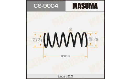 Пружина подвески MASUMA rear FORD MONDEO IV 07-15