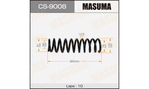 Пружина подвески MASUMA rear HYUNDAI TUCSON 10-