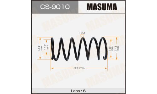 Пружина подвески MASUMA front HYUNDAI ACCENT 99-06