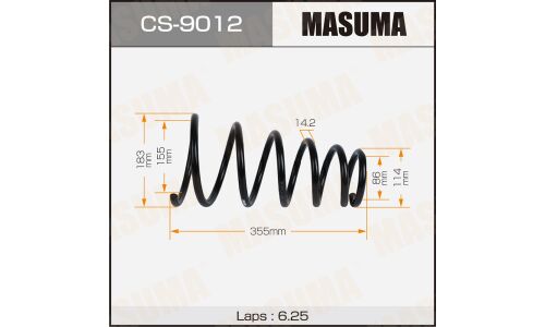 Пружина подвески MASUMA rear HYUNDAI TUCSON 04-06