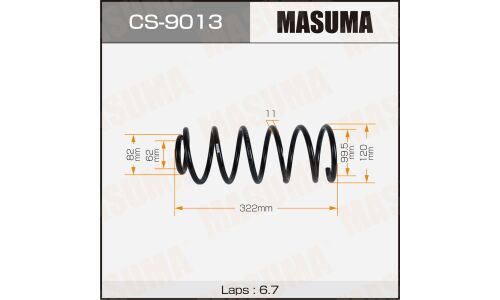 Пружина подвески MASUMA rear KIA RIO 05-