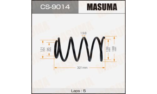 Пружина подвески MASUMA front KIA RIO 05-
