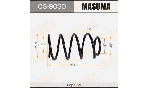 Пружина подвески MASUMA front HYUNDAI ELANTRA 06-11
