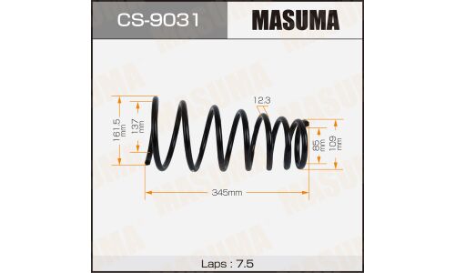 Пружина подвески MASUMA rear HYUNDAI ACCENT 99-12